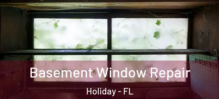Basement Window Repair Holiday - FL