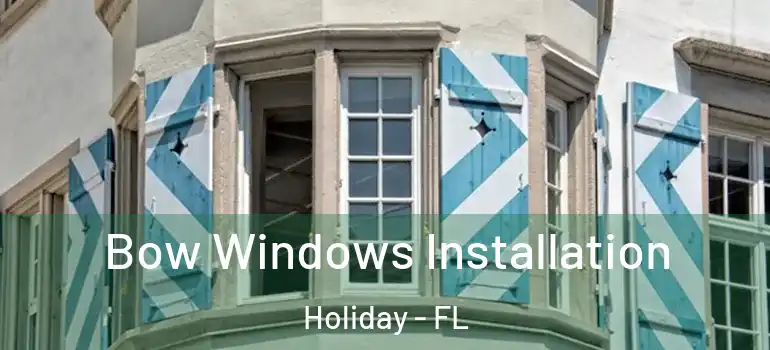 Bow Windows Installation Holiday - FL