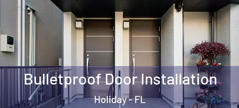Bulletproof Door Installation Holiday - FL