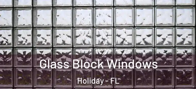 Glass Block Windows Holiday - FL