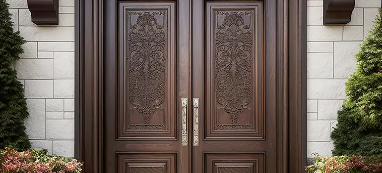Double Front Doors in Holiday, FL