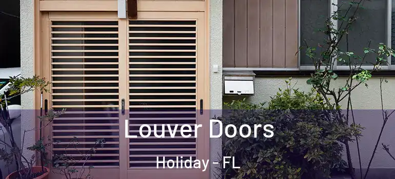 Louver Doors Holiday - FL
