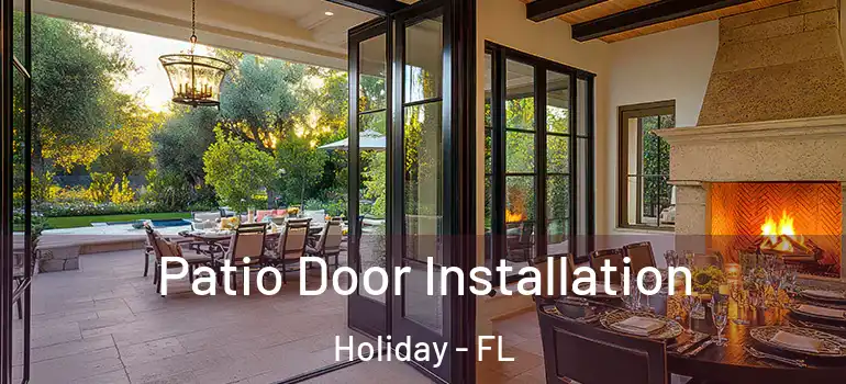 Patio Door Installation Holiday - FL