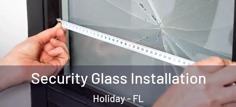 Security Glass Installation Holiday - FL