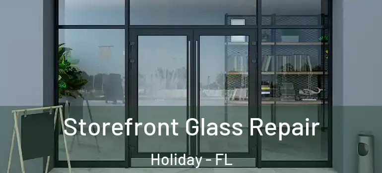 Storefront Glass Repair Holiday - FL