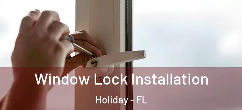 Window Lock Installation Holiday - FL